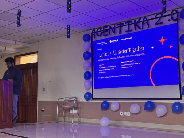 Recap: Agentika 2.0 - Pakistan's top personal AI Agent Hackathon